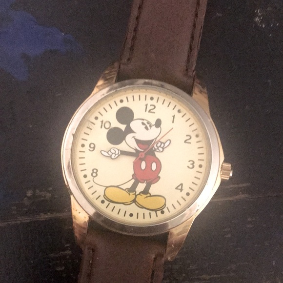 Vintage Two-tone Mickey Mouse Watch for Women | Disney Memorabilia - Picture 2 of 5